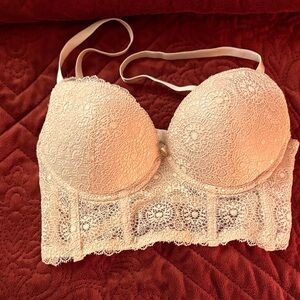 Lace Bralette in Cream